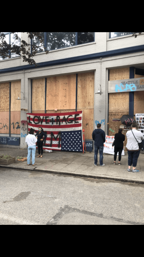 Protest in the Time of Covid, Emma Petrequin, 17, Seattle, WA, USA