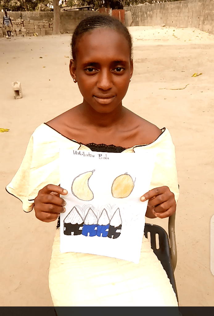 Drawing, Habbiatou Bah, The Gambia