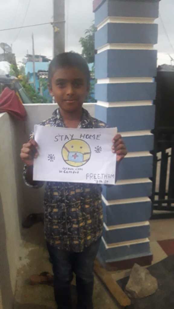 Drawing, Preetham, 12 years old, Mysore/Karnataka, India