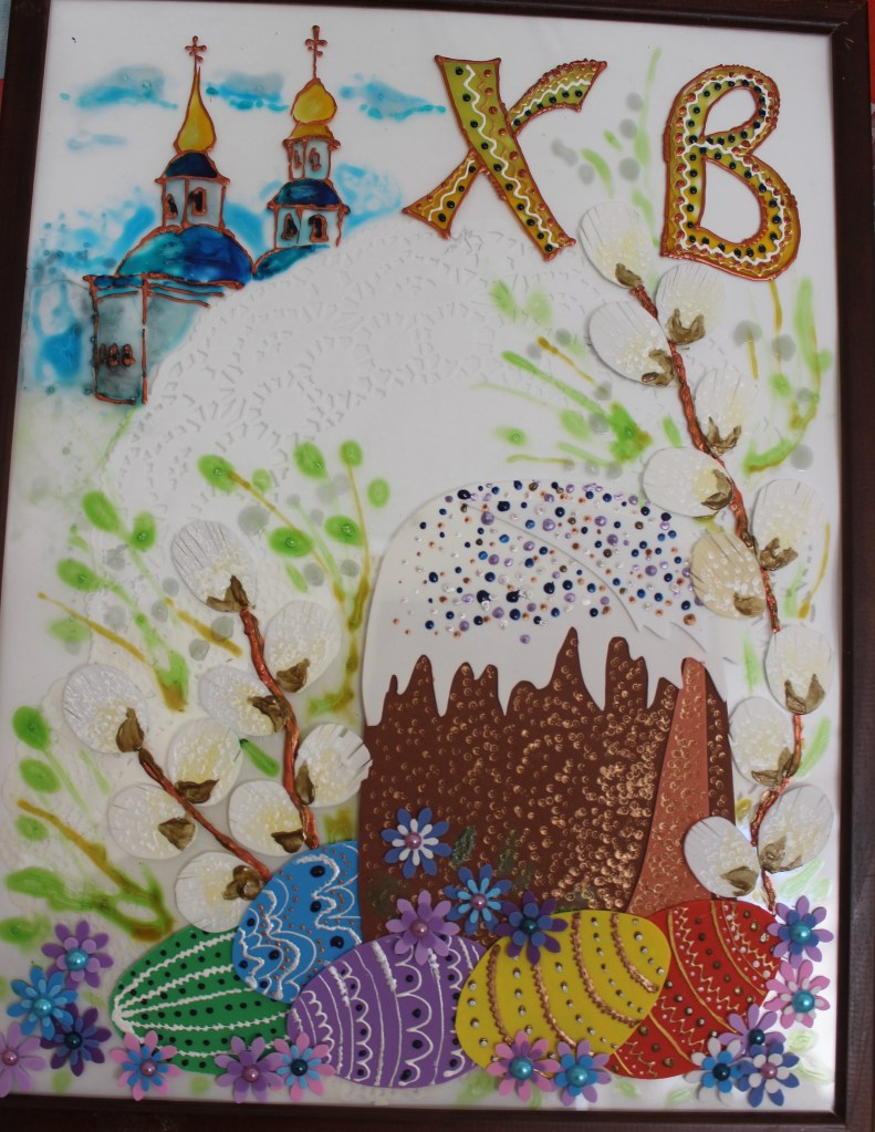 Klimenko, Vladimir 9, Composition “Happy Easter”, Kurchatov, Russia