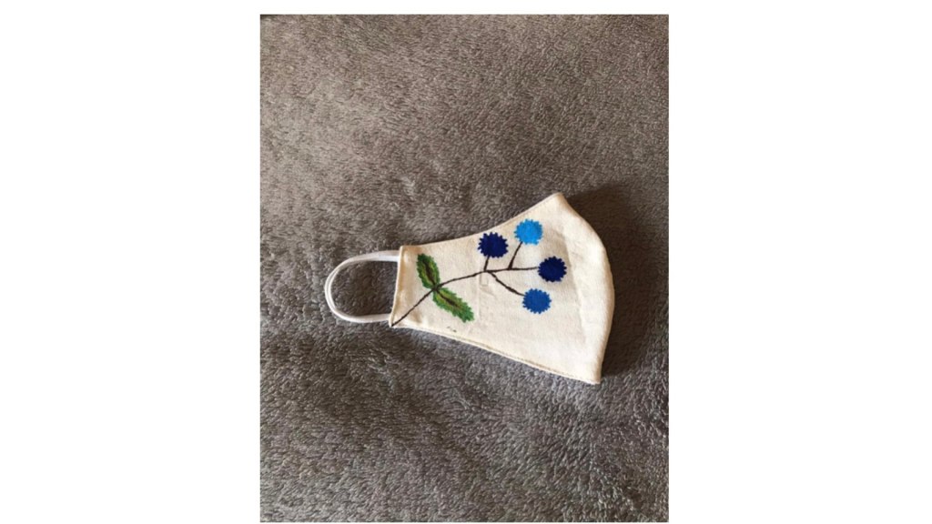 Making a Mask by Hands, Elena Lopez, 13, Mexico