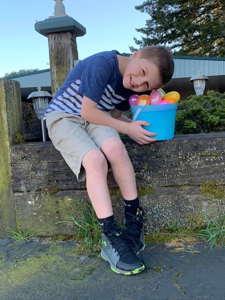 Remembering Easter during the Pandemic by Devon Carrera Plotts, 8, Florence, OR, USA