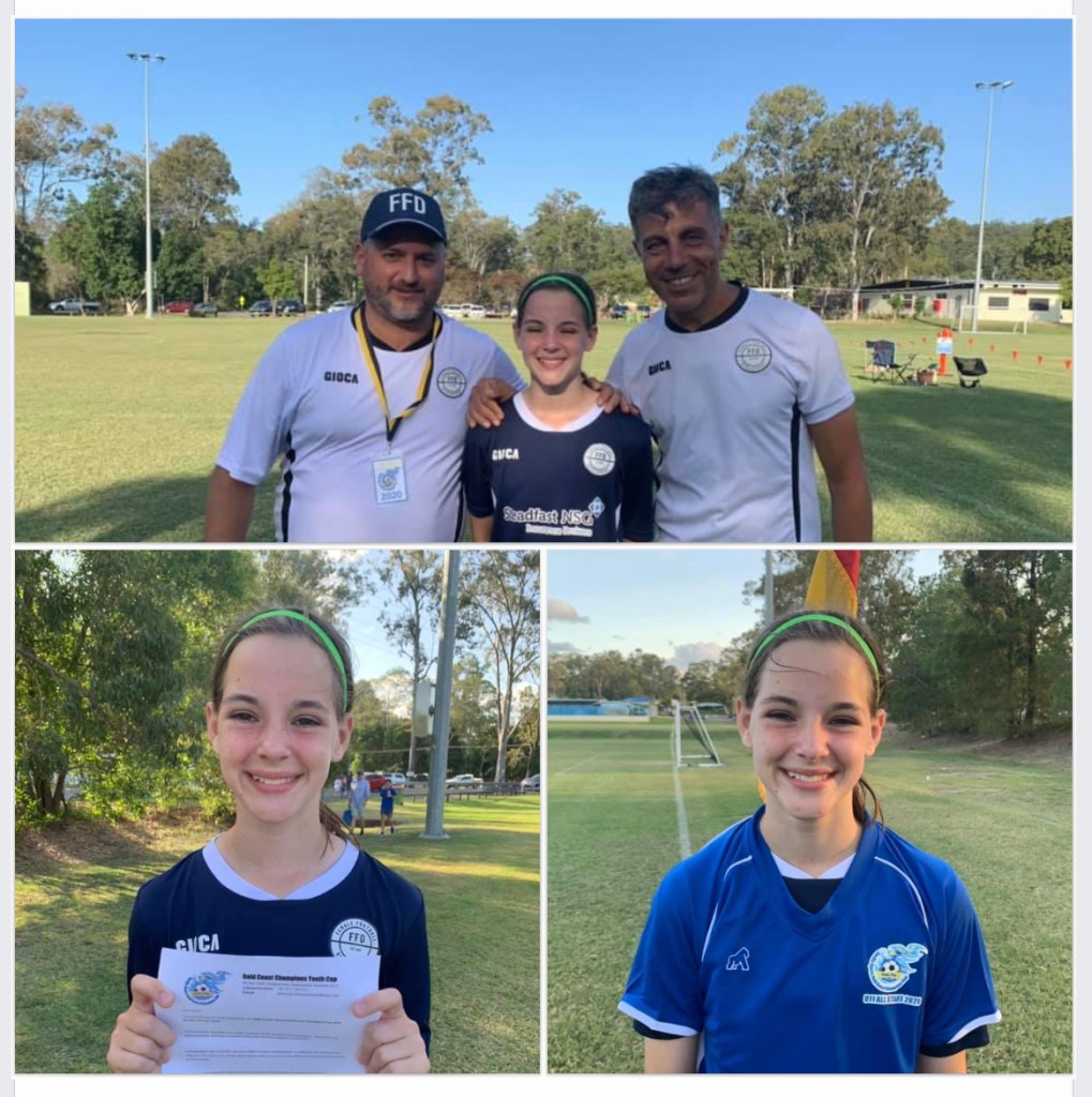 "Female Football by Lucy Hubczenko", 11, Wilston, Queensland, Australia