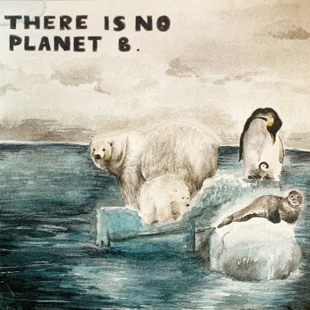 "Save Earth", Angela Song, Bellevue, WA, USA