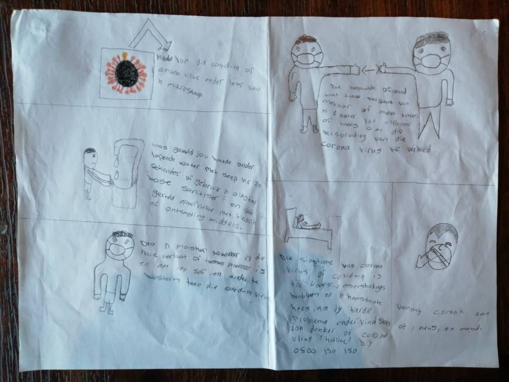 The Corona Virus, Carlos, 12, Kassiesbaai, Arniston, Western Cape, South Africa