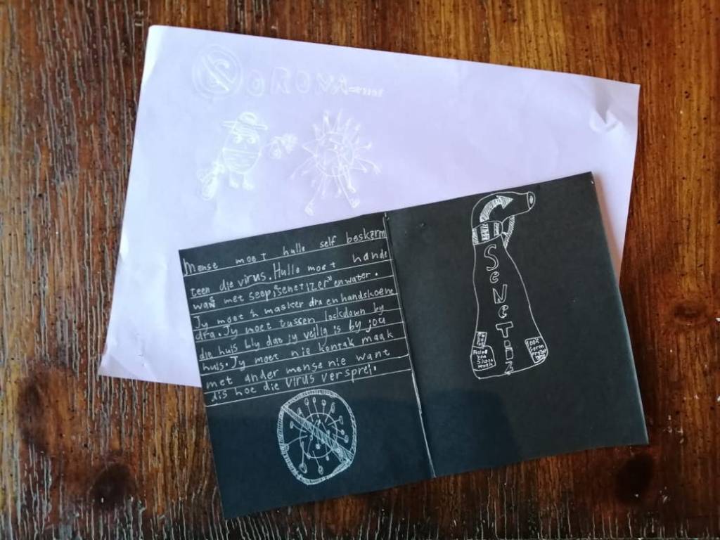 The Corona Virus, Dedan, 11, Kassiesbaai, Arniston, Western Cape, South Africa