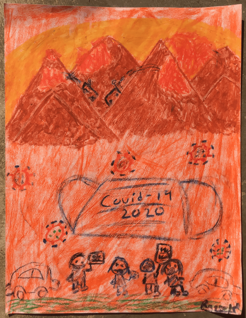 Fear 2020 by Raquel R., 11, LA, USA