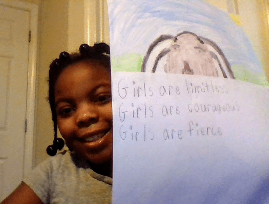 "My Voice" by Laila G., 8, USA